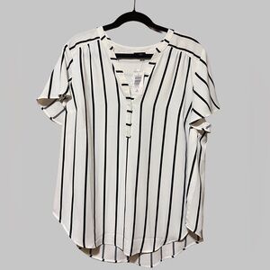 torrid Harper Georgette 3/4 Sleeve Blouse